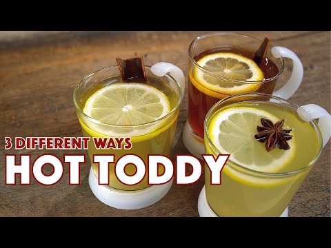 🔞 Testing 3 HOT TODDY Cocktail Recipes For Fall & Winter