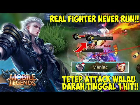 ALUCARD MANIAC GAMEPLAY, DISAAT DARAH SEKARAT!! - MOBILE LEGENDS ALUCARD NEW GAMEPLAY