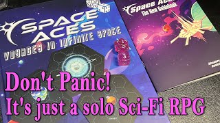 A Solo RPG with an entire galaxy to explore (Space Aces - review and gameplay)