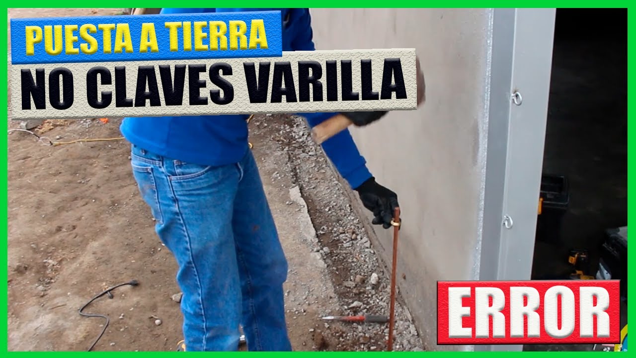 ⚡COMO INSTALAR PUESTA a TIERRA FISICA para CASA en 8 Pasos │ 🚫5 Errores a Evitar│CURSO Paso a Paso