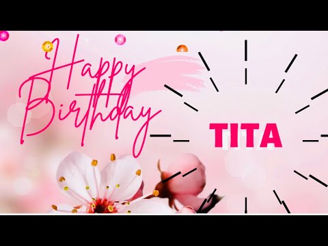 Happy Birthday TITA🎂💕💐😊