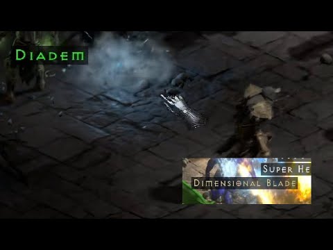 DOUBLE Troll drop, a set item Diadem and unique Dimensional Blade, am I on candid cameras ?