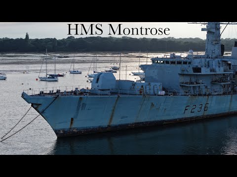 HMS Montrose F236 - DJI Air 3s - 4K