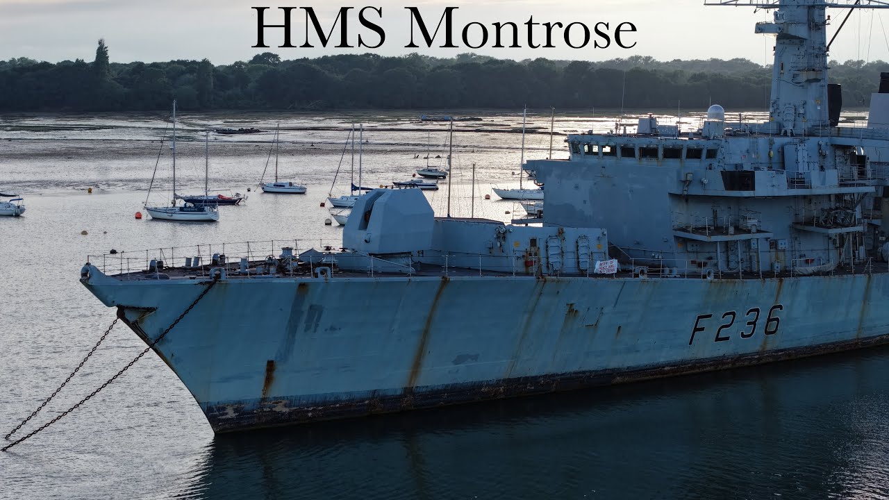 HMS Montrose F236 - DJI Air 3s - 4K