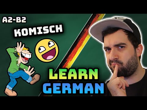 Komisch Meaning in German – Funny, Weird or Both? Explained (A2–B2)
