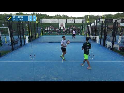 ARISTOTILE/MONTEVERDE VS GALLI/PREZIOSO FINALE 5' TAPPA TOUR DI ROMA - JOLLY PADEL CLUB