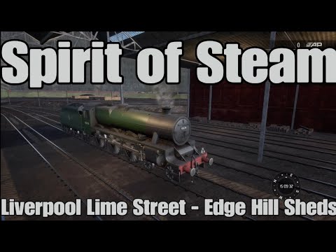 Liverpool Lime Street - Edge Hill Sheds - Spirit of Steam - Jubilee Class - Train Sim World 2