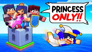 ONE PRINCESS stuck on a KNIGHTS ONLY Island!