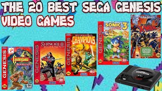 THE 20 BEST SEGA GENESIS VIDEO GAMES| RANKED