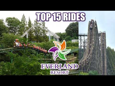 Video: Top 15 Rides at Everland | South Korea's Largest Theme Park