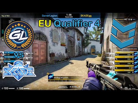 CS:GO HIGHLIGHTS - GamerLegion vs SKADE [Quarter-Finals | BO3][PGL Major 2022 Europe Qualifier 4]