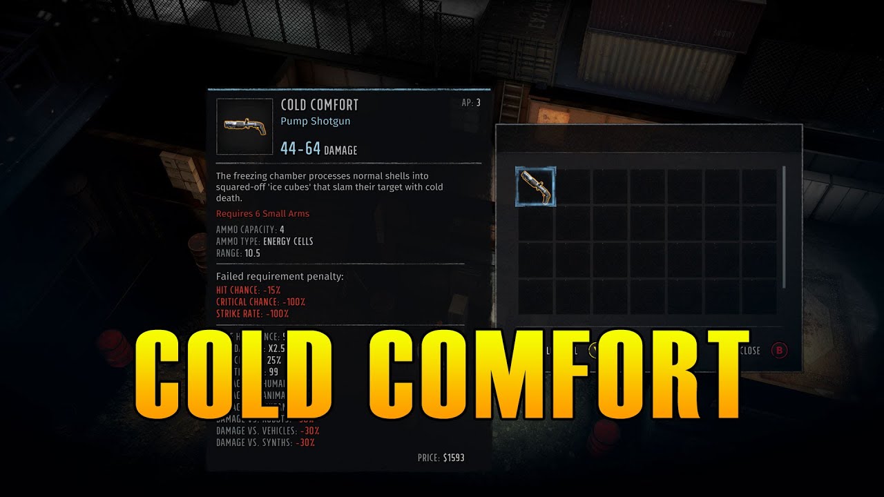 Wasteland 3 Unique Weapon Locations