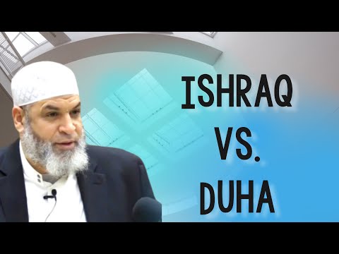 Difference between Shurook Ishraq and Duha & what is the reward