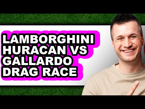 Lamborghini Huracan vs Gallardo Drag Race - Which is Better?