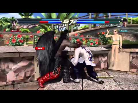 AT Plays Tekken TT2: King & Devil Jin Vs  Law & Forest Pt.3