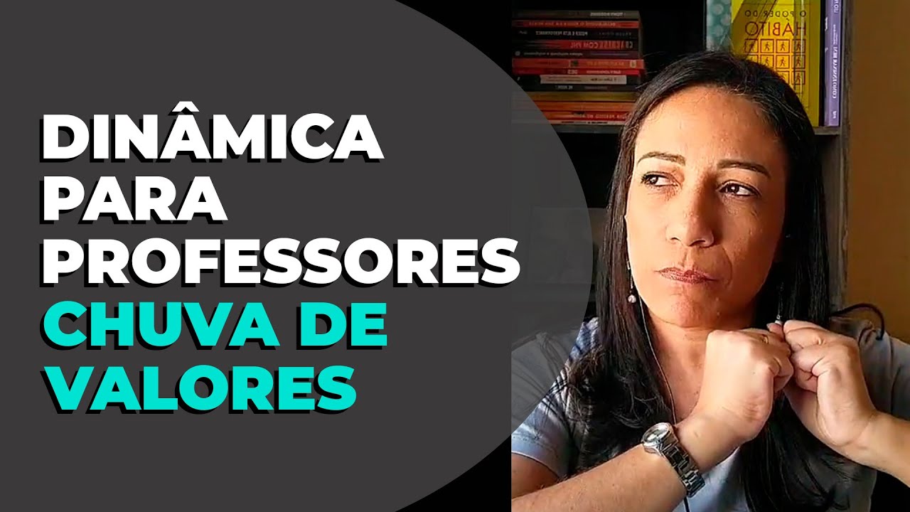 Dinâmica para professores - Chuva de valores #autoconhecimento #valorespessoais #socioemocional