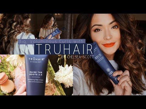 Big, Voluminous Curls with TRUHAIR by Chelsea Scott | Raise the Roots