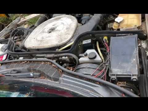 1990 Mercedes SEL420 W126 4.2 Engine Cold Start