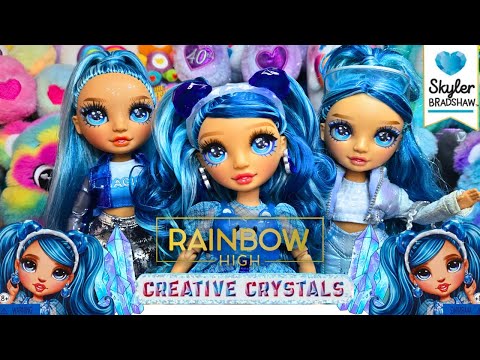 Лялька Rainbow High Creative Crystals Fashion Doll Skyler Рейнбоу Хай Скайлер Блу 28 см Креативні Кристали - фото 1 - id-p2938325539