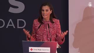 Palabras de S.M. la Reina en el acto conmemorativo del Día Mundial de la Cruz Roja y de la Media Luna Roja