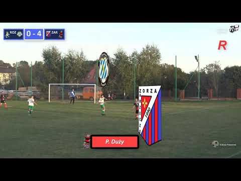 Bramka Patryka Duży  w meczu Błyskawica Rozbórz - Zorza Zarzecze