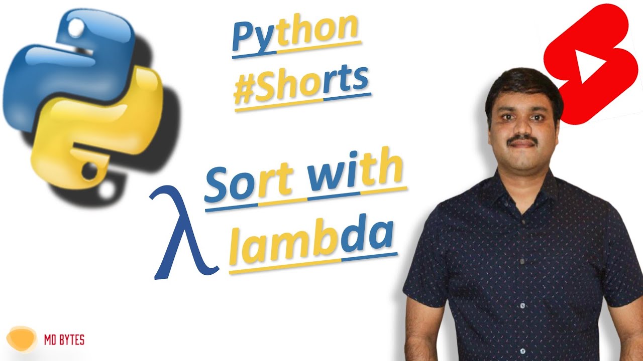 Using Python Lambda With the Sorted Method