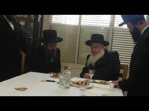 Sadiger rebbe London visiting the vasloi rebbe 5781