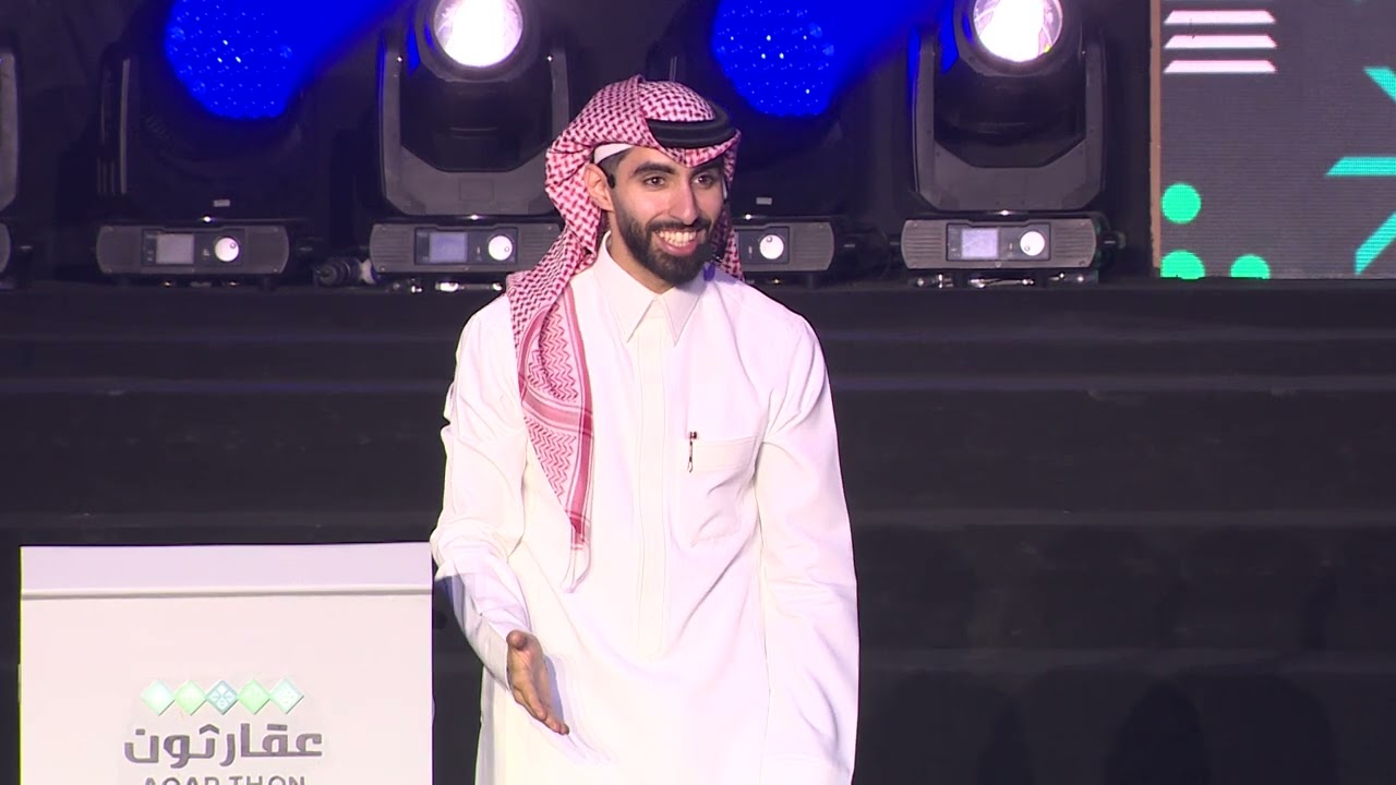 الفائز بالمركز الأول فريق "أُفقي" ألف مبروك، حصدتم الجائزة الكبرى ! #عقارثون