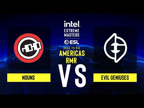 Nouns vs. Evil Geniuses - Map 1 [Mirage] - IEM Road to Rio 2022 Americas RMR