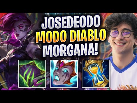 JOSEDEODO MODO DIABLO CON MORGANA! - EST Josedeodo Juega Morgana Jungla vs Vi! | Preseason 2023