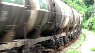 preview picture of video 'Georgian Railways - empty oil train Batumi - Baku'