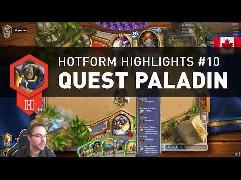 [Hearthstone] Hotform Highlights #10 - Buff Paladin