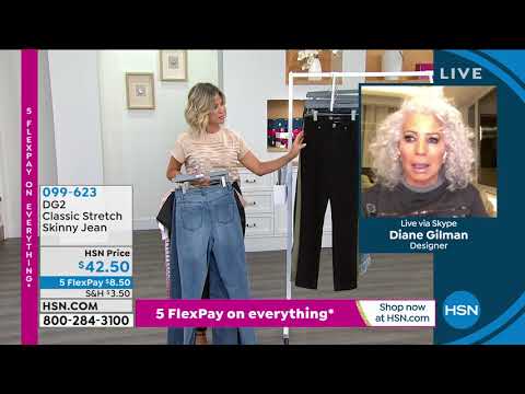 DG2 by Diane Gilman Classic Stretch Skinny Jean    Basic