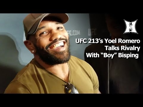 UFC 213’s Yoel Romero Talks Rivalry With Champ Michael Bisping; Laughs + Calls Him "Boy"