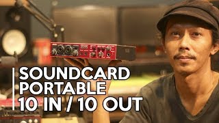 Video thumbnail for Soundcard Portable Firewire Dengan Segudang Fitur - Roland Edirol FA-101 [10 in/10 out] by Ahmad Gaboel