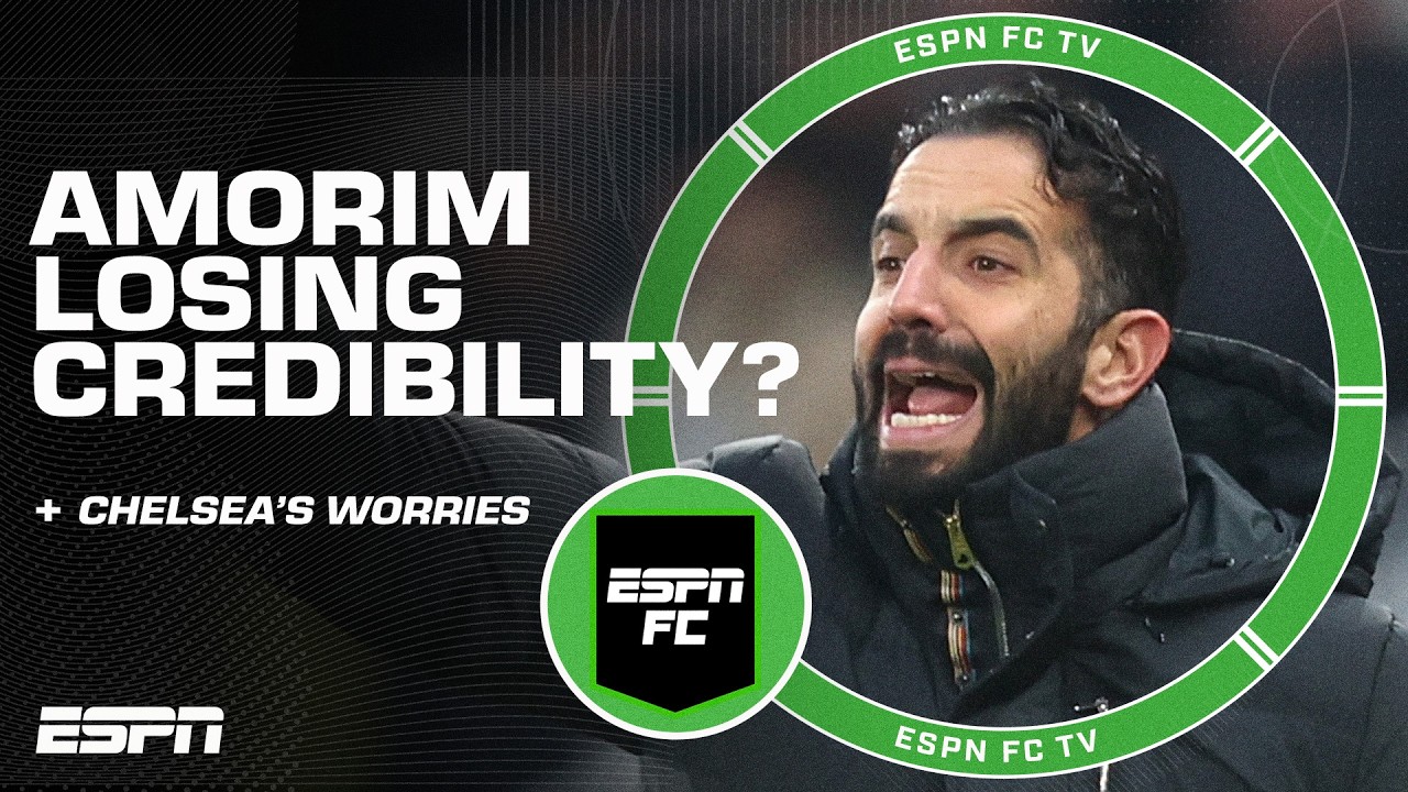 Man United's struggles ➡️ Ruben Amorim LOSING CREDIBILITY? 😧 + WORRIED about Chelsea 👀 | ESPN FC