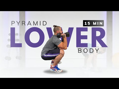 15 Min Leg Workout With Dumbbells | Pyramid workout - Pull Exercises