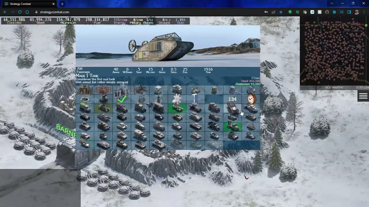 Strategy Combat Hint