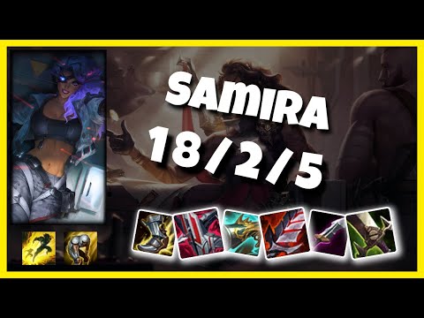 Samira vs Caitlyn TURKISH Challenger BOT (18/2/5) - v11.1