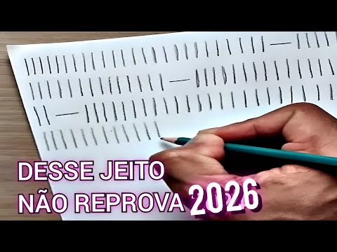 teste palográfico I PSICOTÉCNICO DETRAN 2026 e CONCURSO 2026! DESSE JEITO VOCÊ NÃO REPROVA!