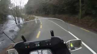 preview picture of video 'BMW K100 Winter run: Co. Wicklow R747.'