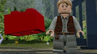 LEGO Jurassic World - All 20 Red Brick / Cheat Locations (Complete Red Brick / Cheat Guide)