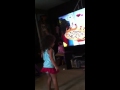 Gianna Dancing To Fresh Beat Band