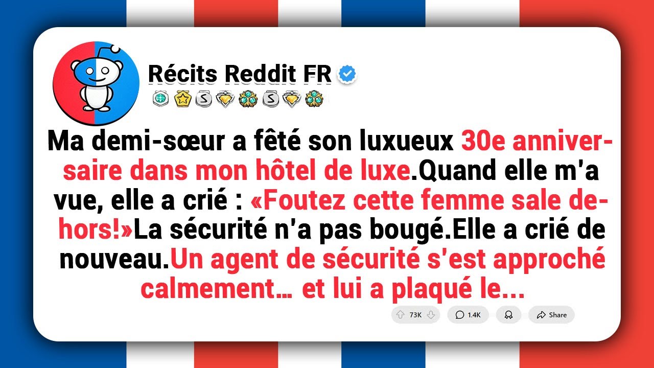 Ma demi-sœur a essayé de me virer de sa fête d’anniversaire, mais alors tout a changé…