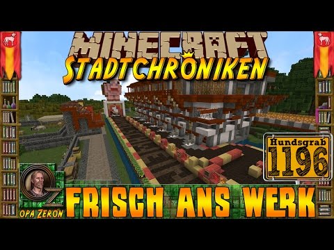 Minecraft #1196 -Stadtchroniken- Frisch ans Werk [HD+Deutsch]