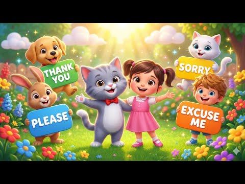 Magic Words Song for Kids | Please, Sorry & Thank You