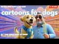 🐶 Anti Anxiety Dogs TV! Cartoons Designed for Dogs 💝 Colors they can see, Dog Meditation Music