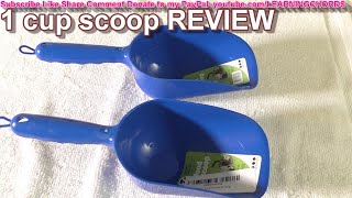 FOOD SCOOP 1 CUP SCOOP Van Ness Pets Cat And Dog Food Scoop 