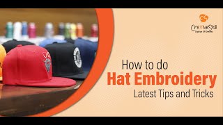 How To Embroider A Hat On Embroidery Machine