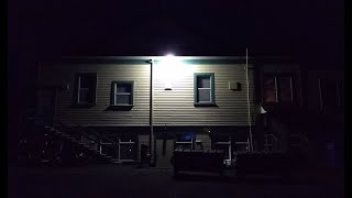 Labor Temple at Night in Eureka, CA - January 2019